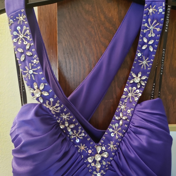 Purple dress - Picture 4 of 4